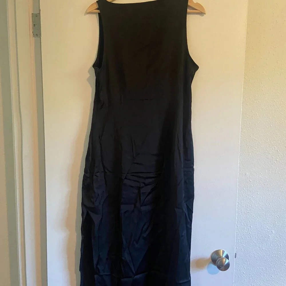 Banana Republic Stretch Satin Column Maxi Dress - Picture 3 of 4